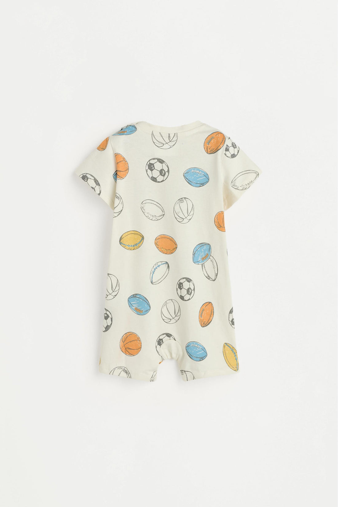 Short printed sleepsuit