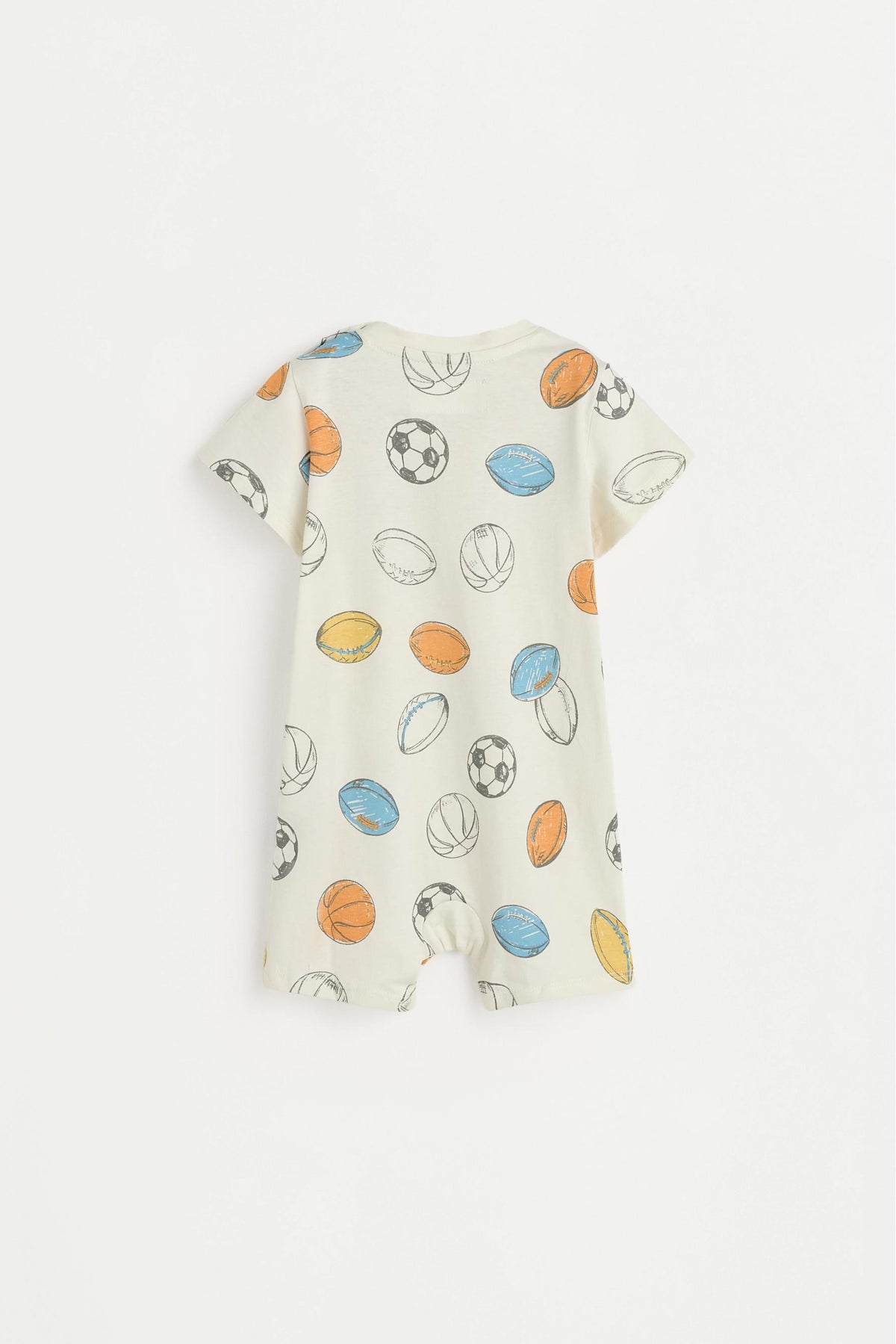 Short printed sleepsuit