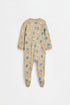 Pack of 2 puppy one-piece pyjamas - MEDIUM GREEN / 12-18 months