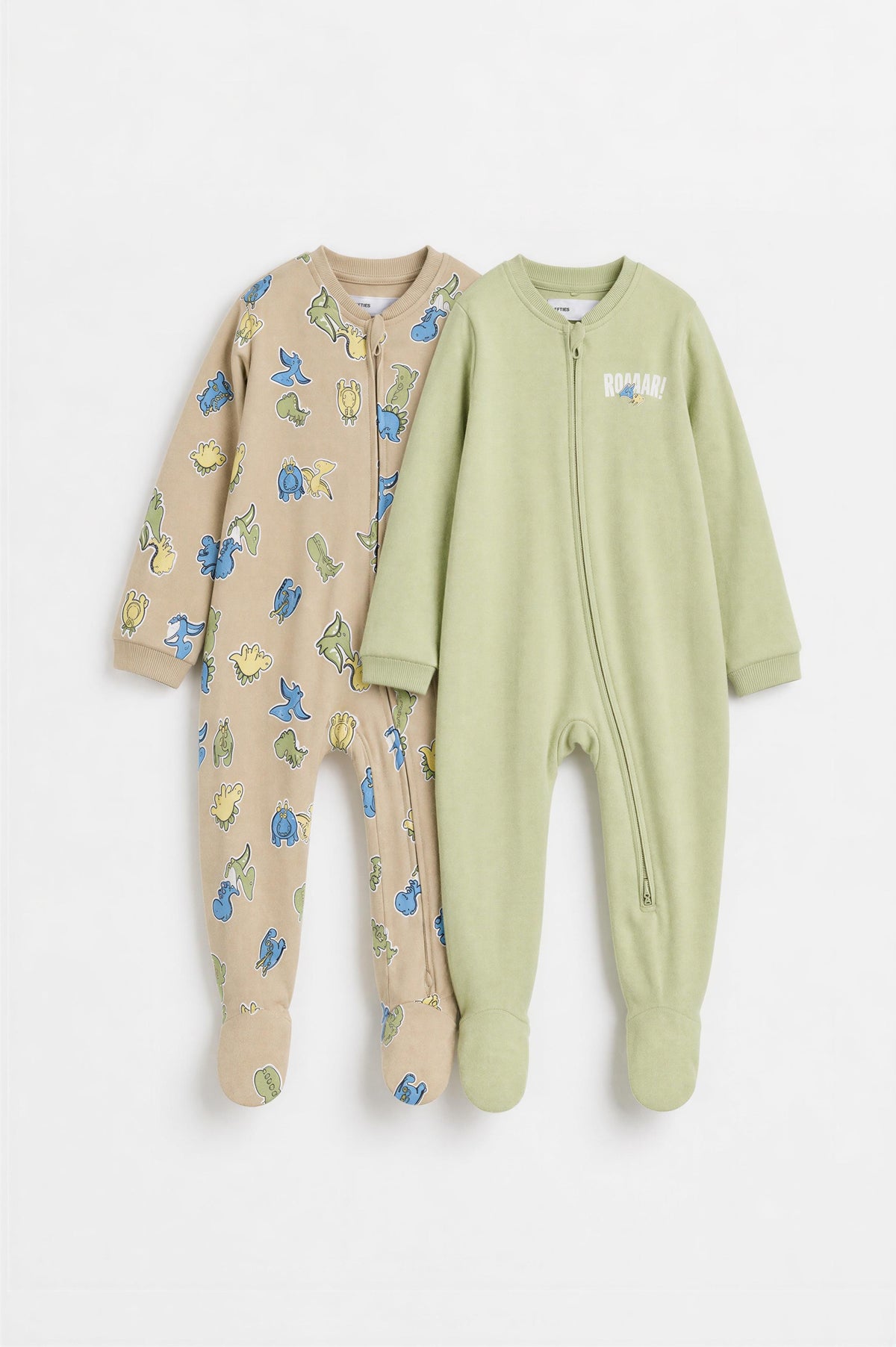 Pack of 2 puppy one-piece pyjamas