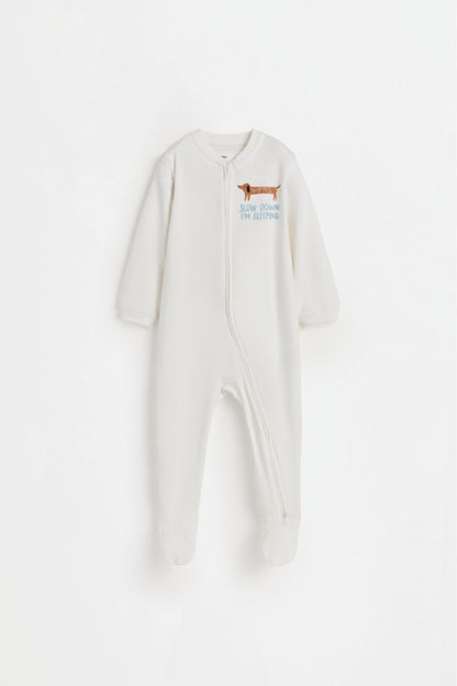 Pack of 2 puppy one-piece pyjamas