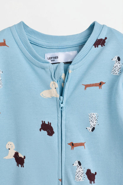 Pack of 2 puppy one-piece pyjamas