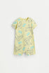 All-over printed sleepsuit