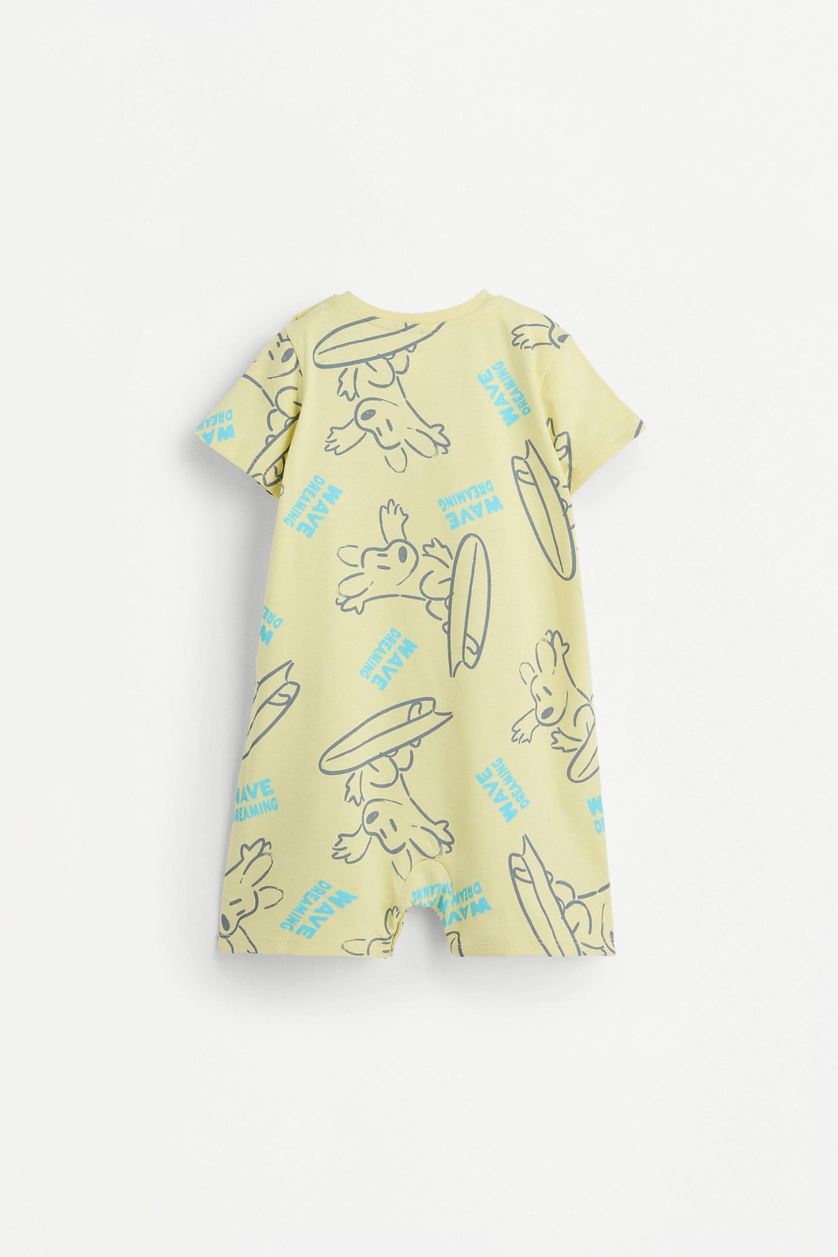 All-over printed sleepsuit