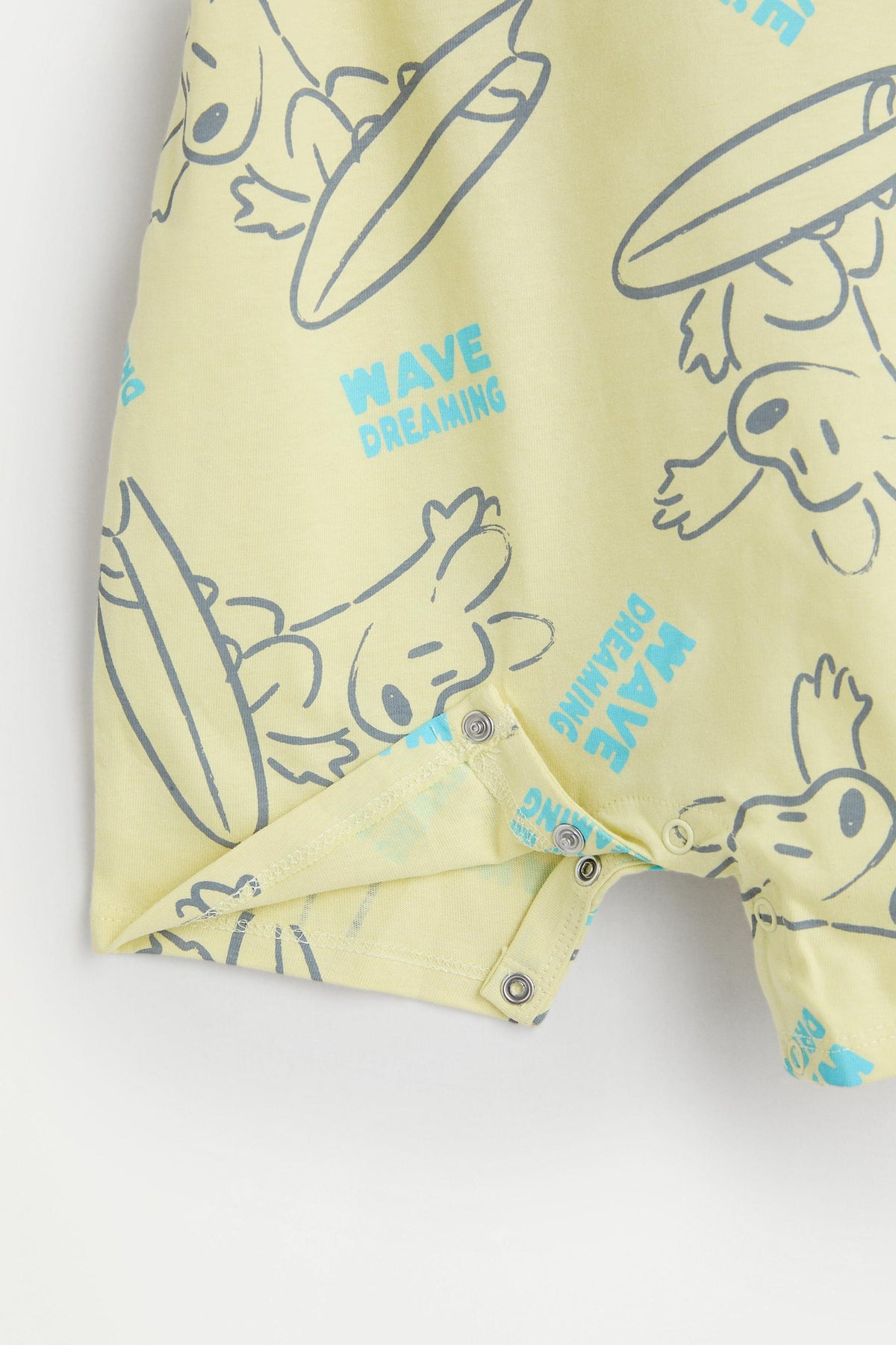All-over printed sleepsuit
