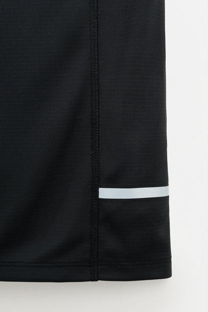 Sleeveless sports co-ord with Bermuda shorts