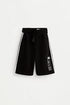 Side-stripe Bermuda shorts