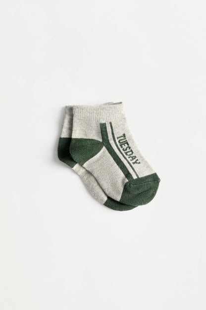 7-pack of days of the week short socks