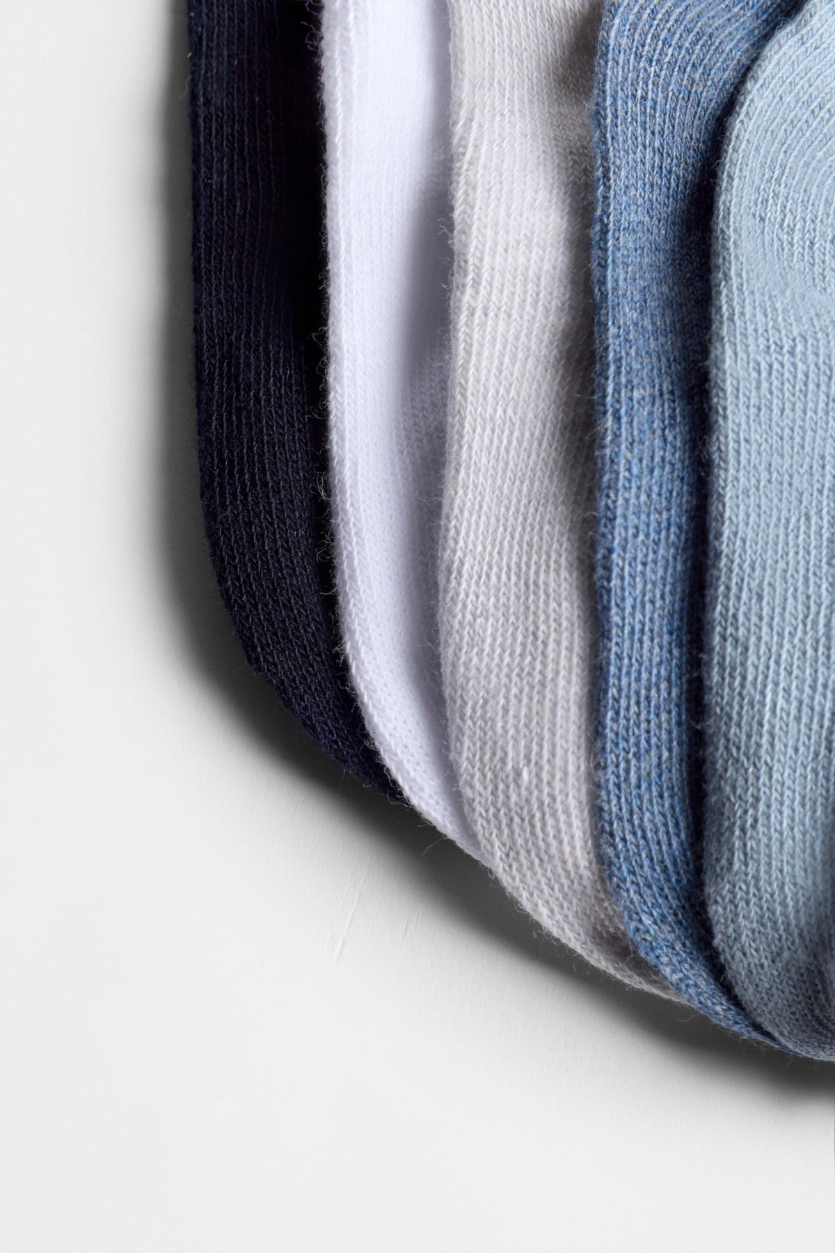 Plain long socks (10-pack)