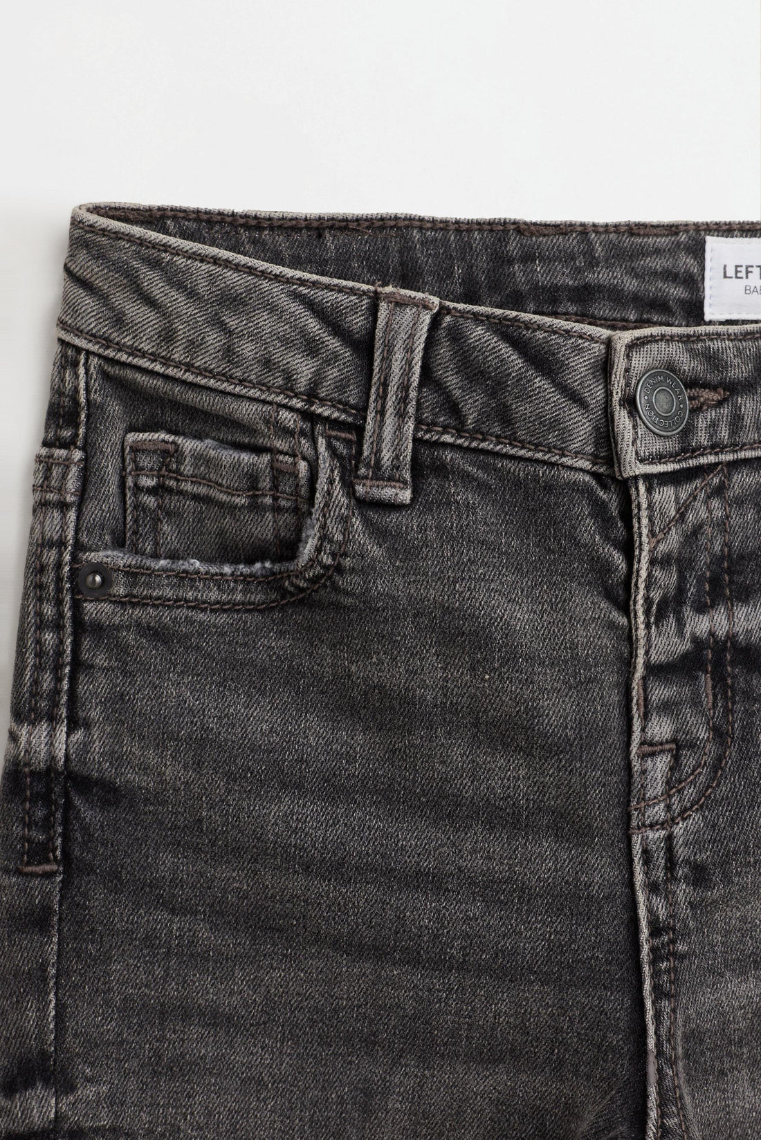 Comfort slim fit jeans - DARK GREY / 12-18 months