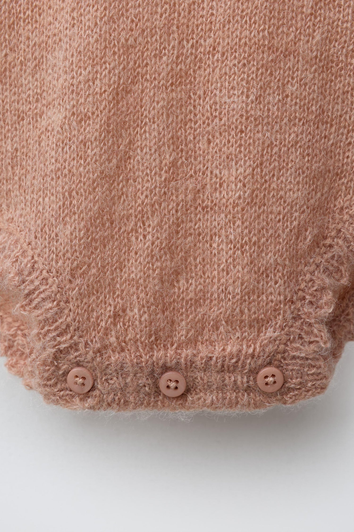 CUTWORK KNIT ROMPER