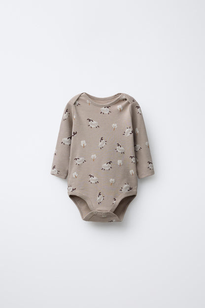 5-PACK OF SHEEP BODYSUITS