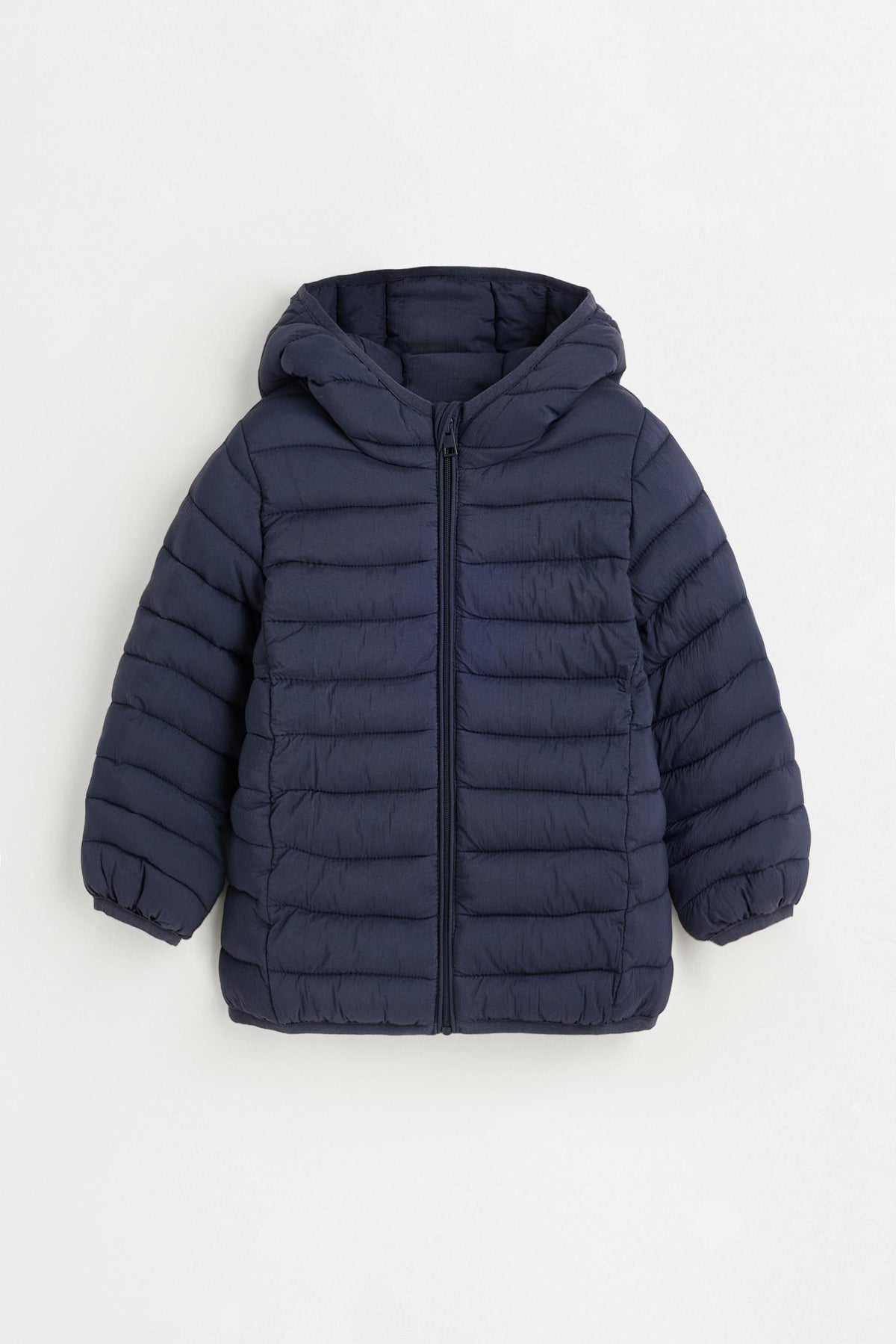 Lightweight quilted hooded jacket