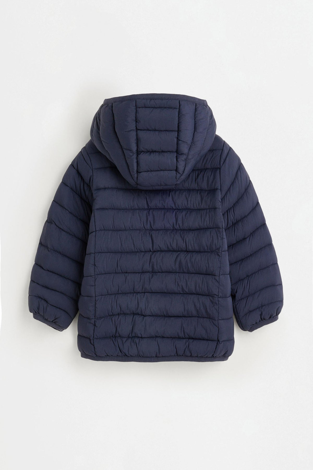 Lightweight quilted hooded jacket