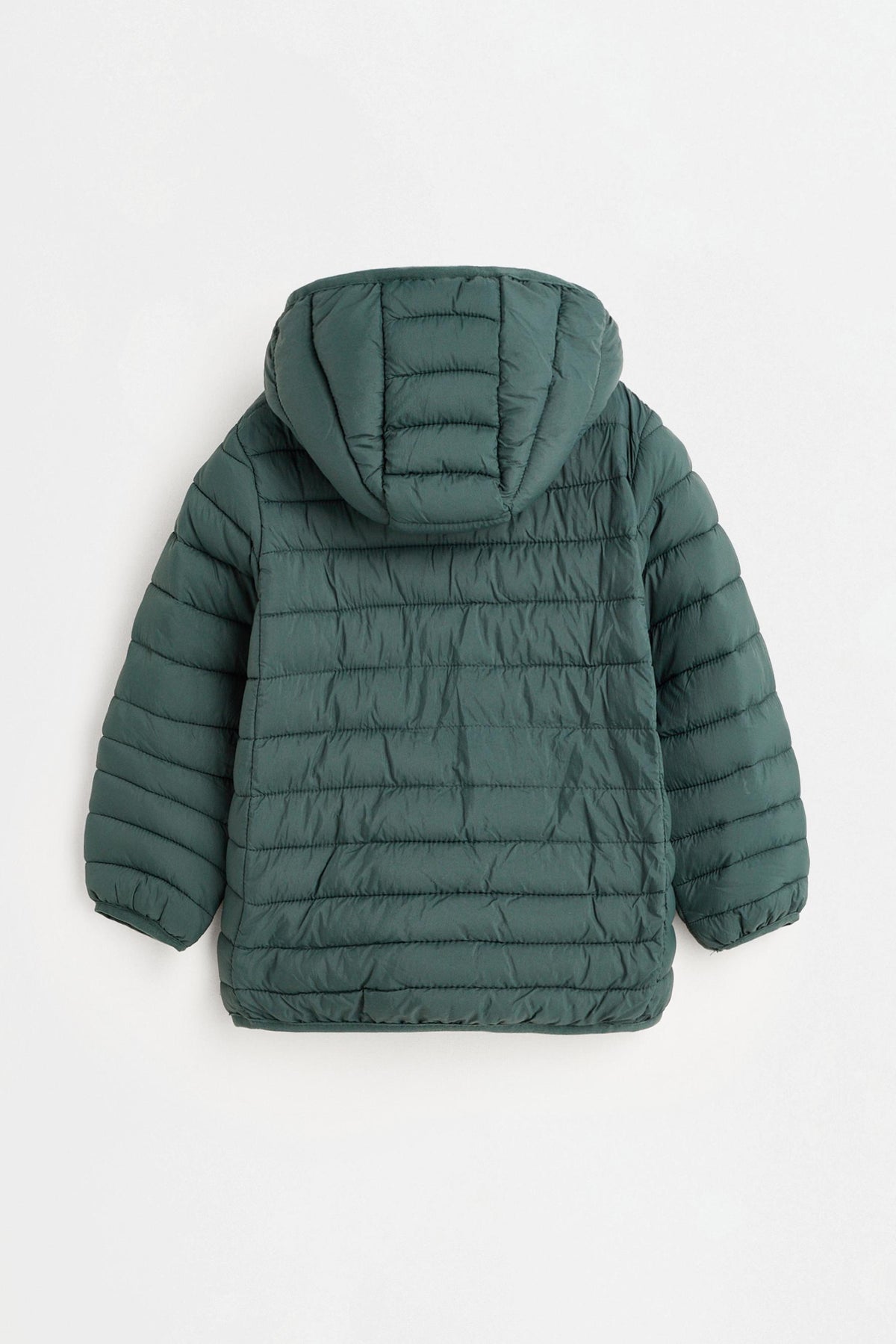 Lightweight quilted hooded jacket