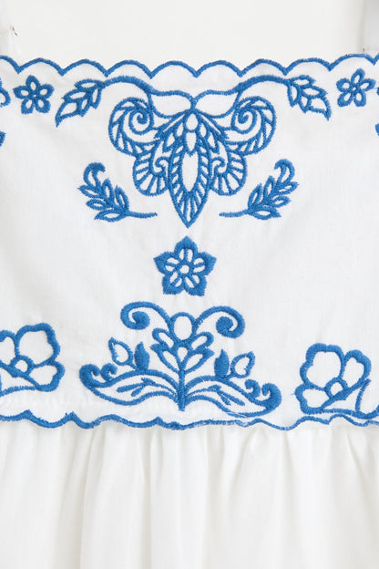 Embroidered dress