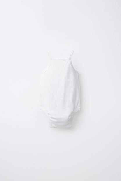 3-PACK OF STRAPPY BODYSUITS