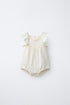 ROMANTIC LACE BODYSUIT - Light ecru / 12-18 months (86 cm)