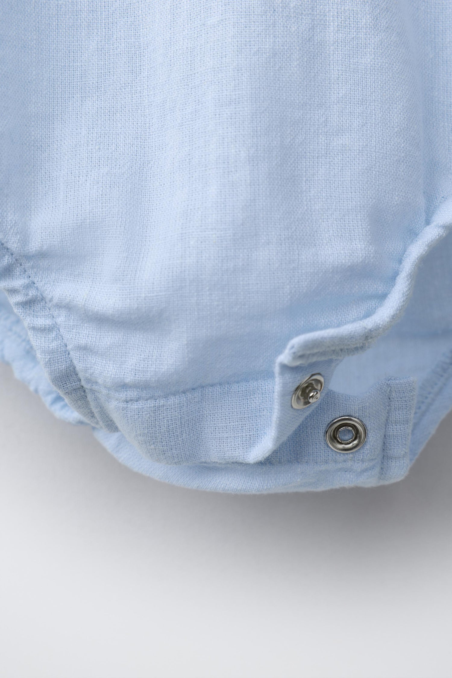 COTTON AND LINEN BODYSUIT