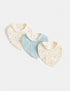 3 Pack Pure Cotton Dribble Bibs