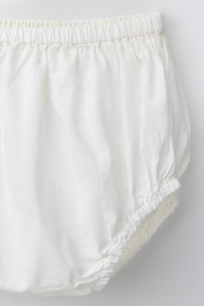 EMBROIDERED FLORAL DRESS AND KNICKERS