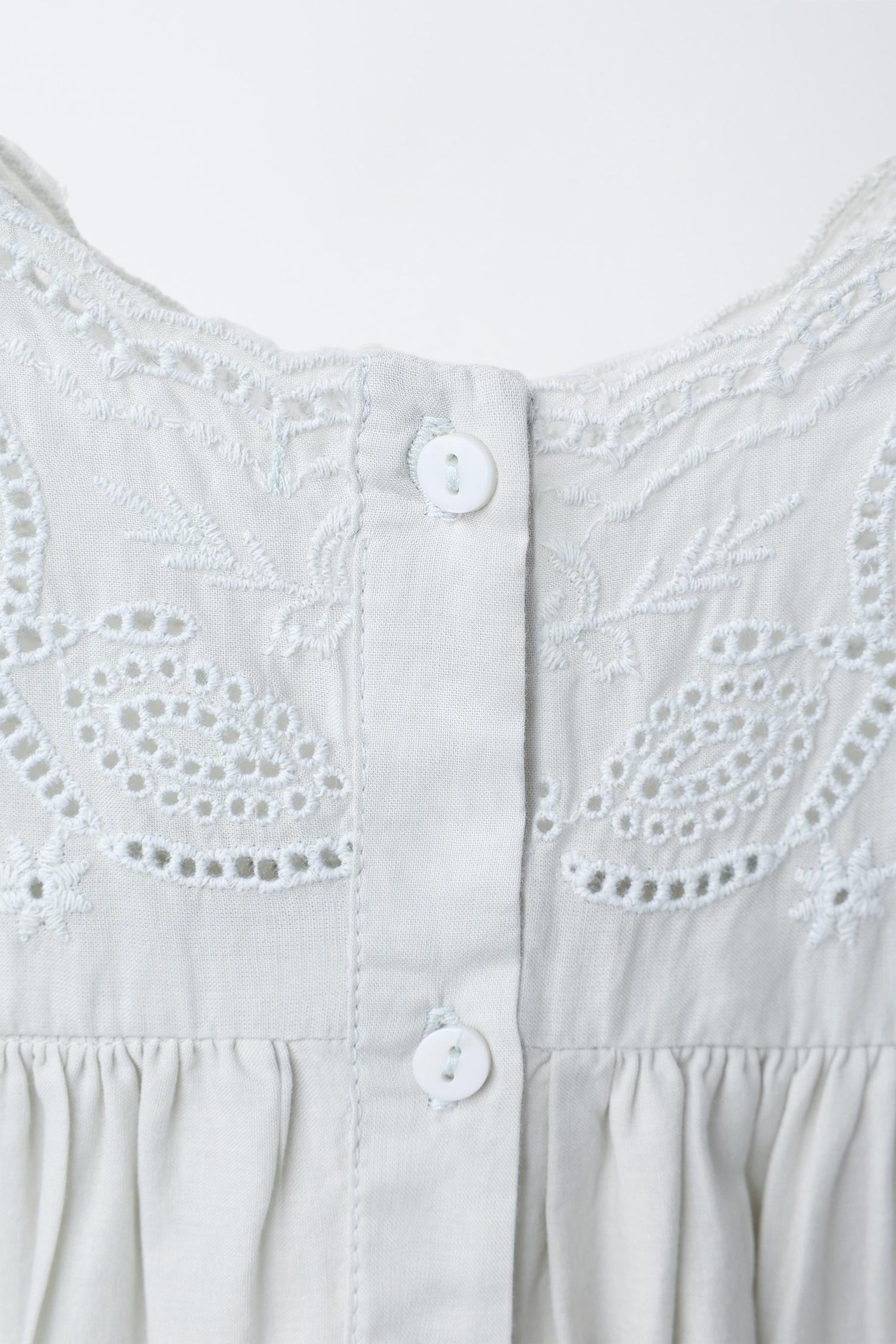 SWISS EMBROIDERED DRESS AND BRIEFS