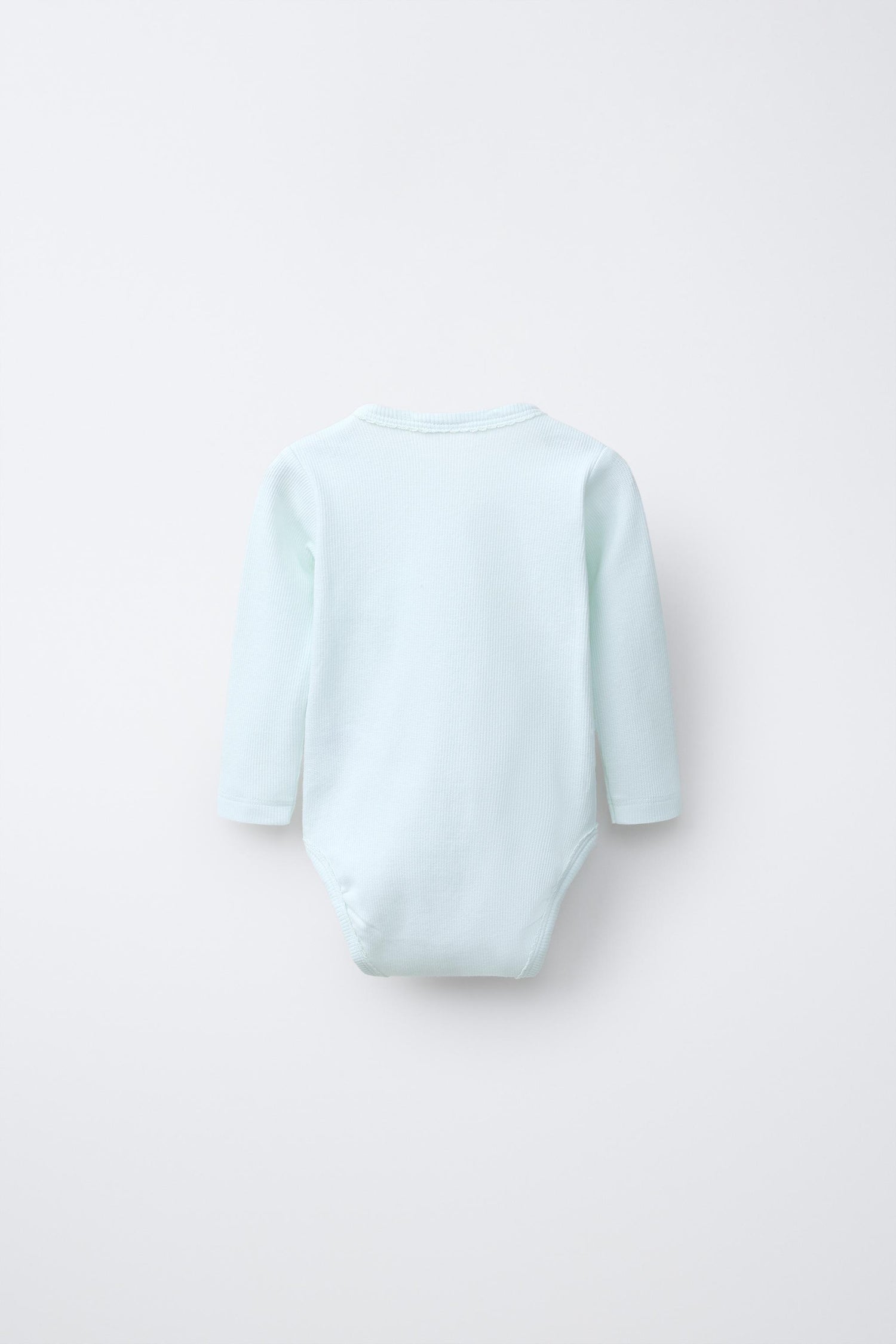 3-PACK OF RIBBED KIMONO COLLAR BODYSUITS