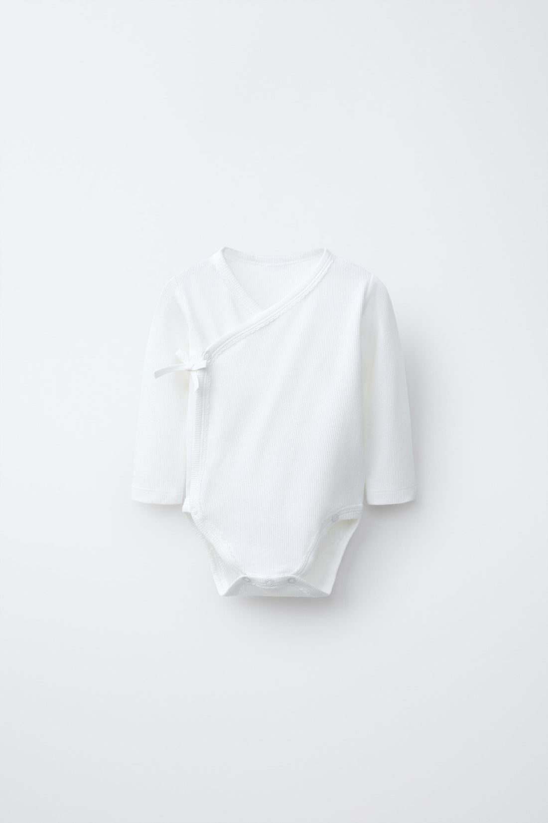 3-PACK RIB KIMONO NECK BODYSUITS