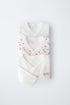3-PACK OF KIMONO NECK HEART BODYSUITS - Ecru / 0-0 months (50 cm)