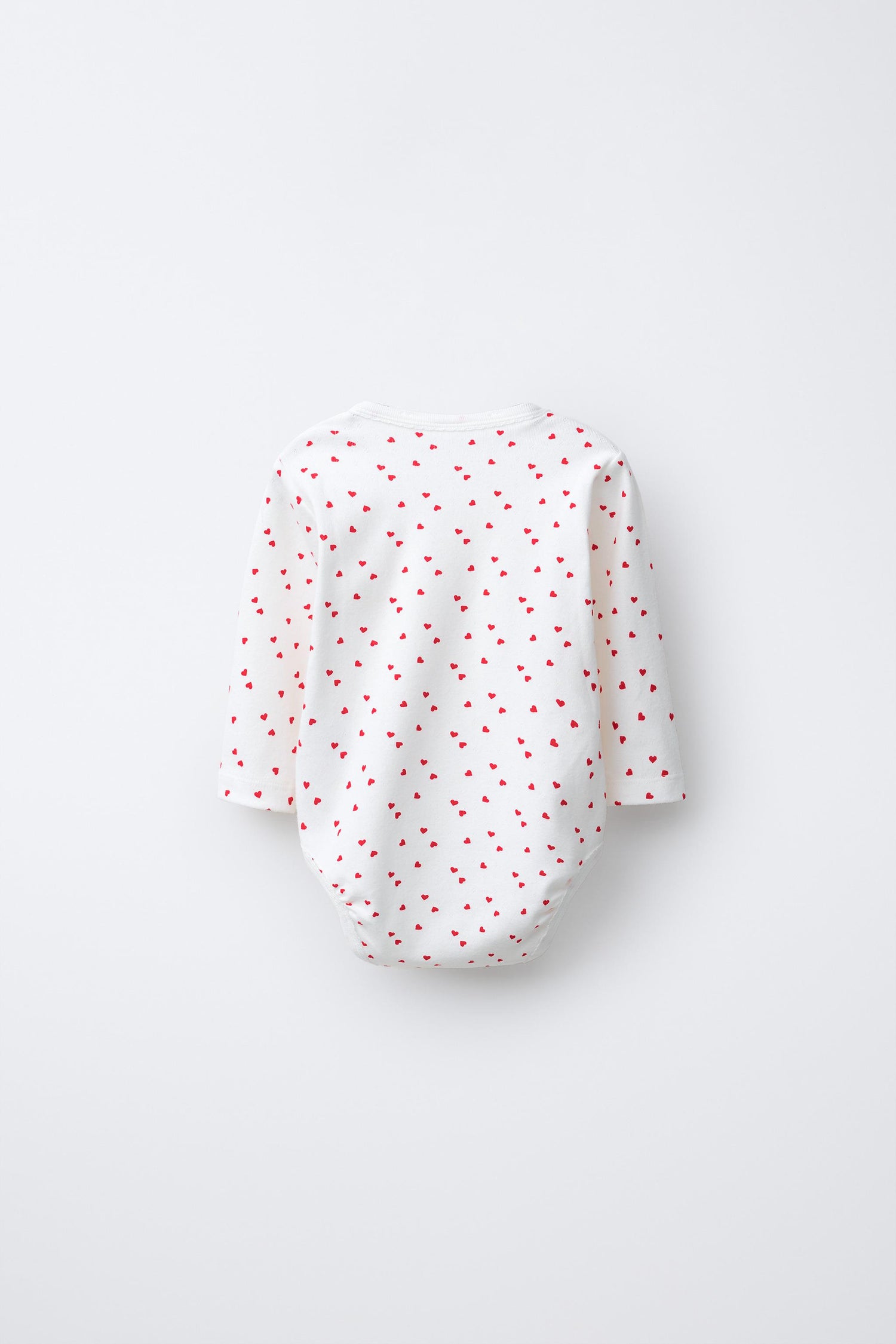 3-PACK OF KIMONO NECK HEART BODYSUITS