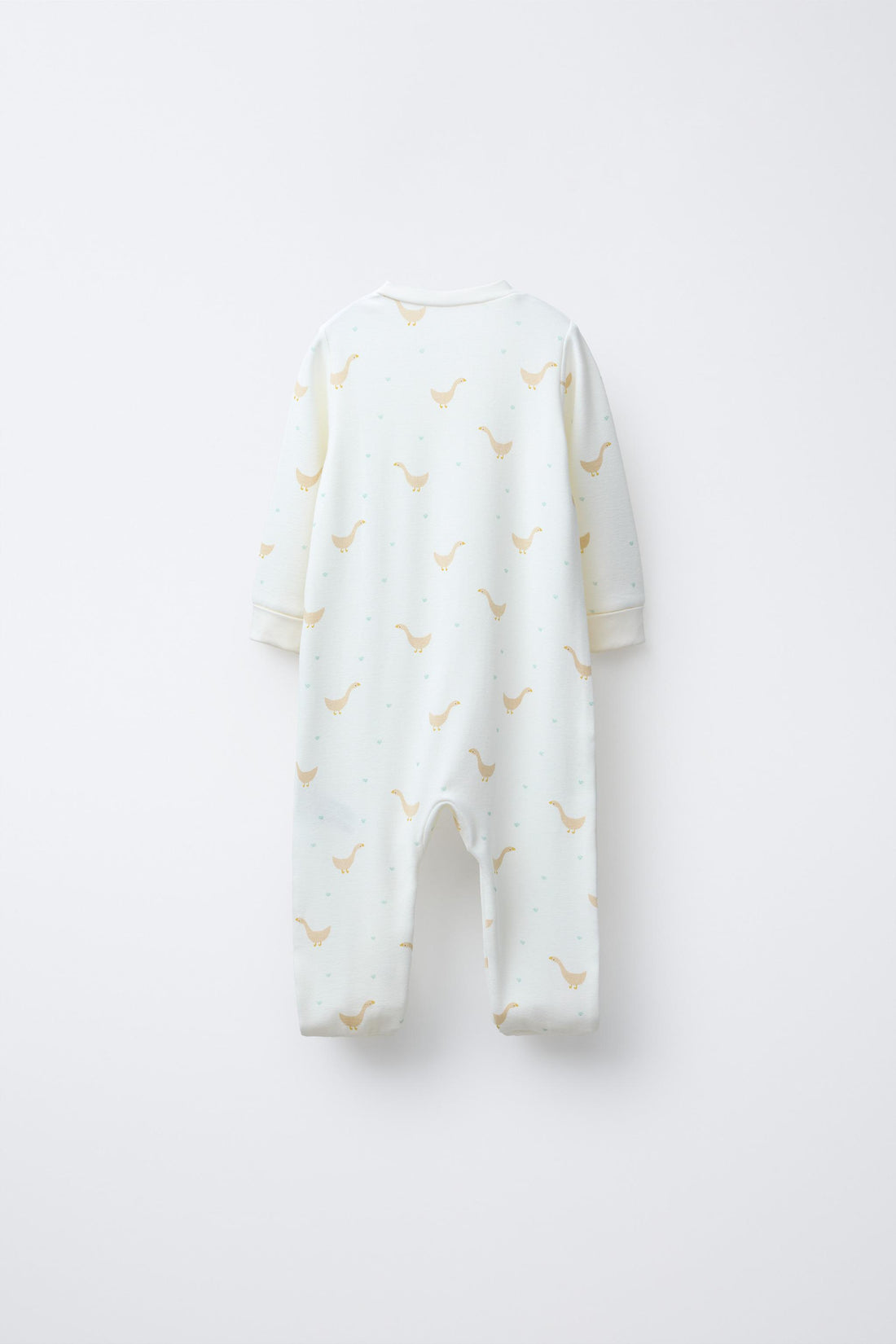 WARM DUCK CONVERTIBLE FOOT SLEEPSUIT