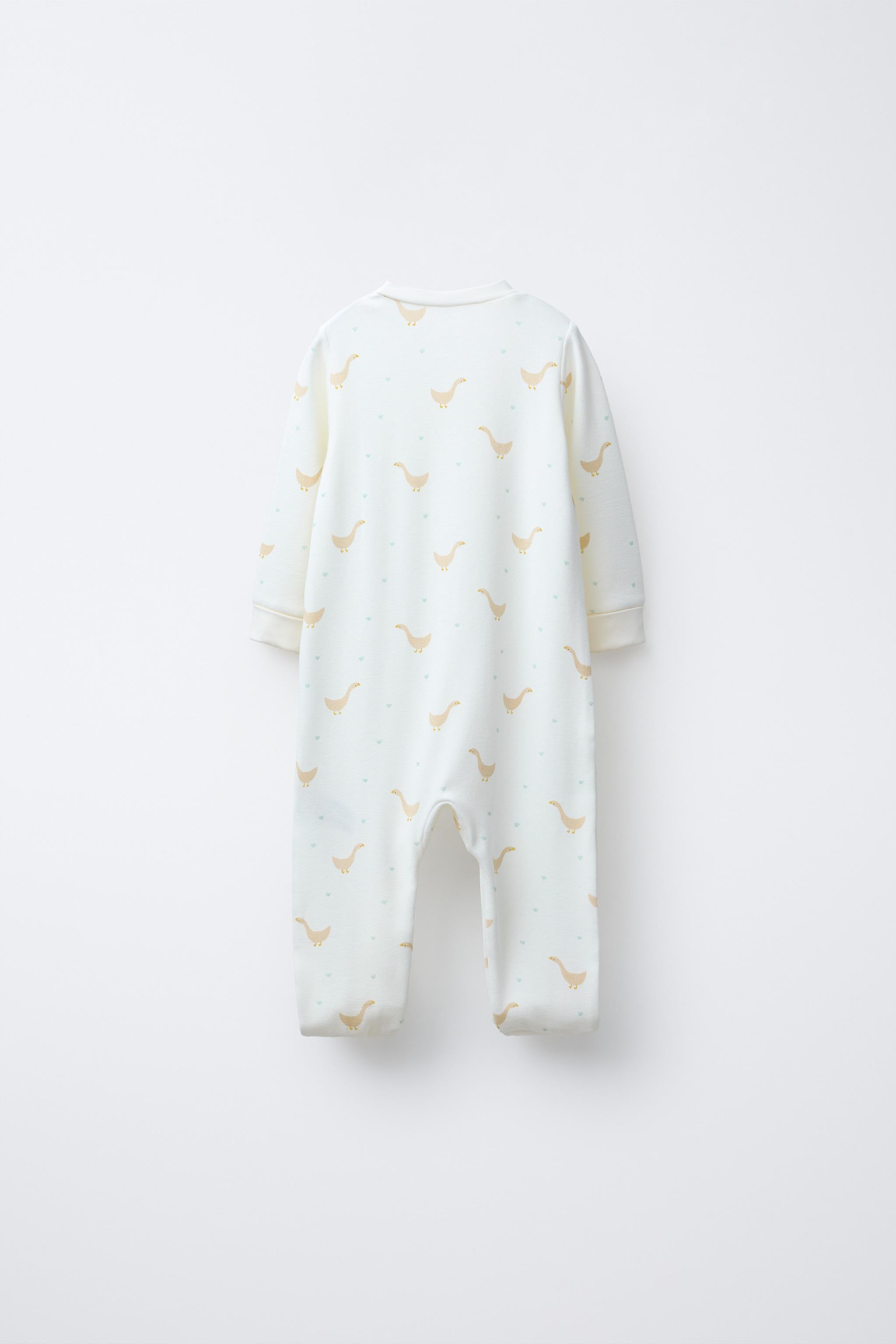 WARM DUCK CONVERTIBLE FOOT SLEEPSUIT