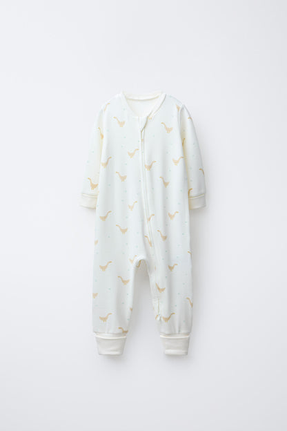 WARM DUCK CONVERTIBLE FOOT SLEEPSUIT