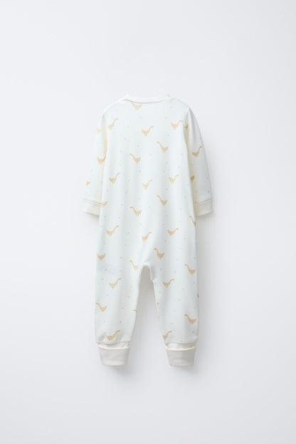 WARM DUCK CONVERTIBLE FOOT SLEEPSUIT