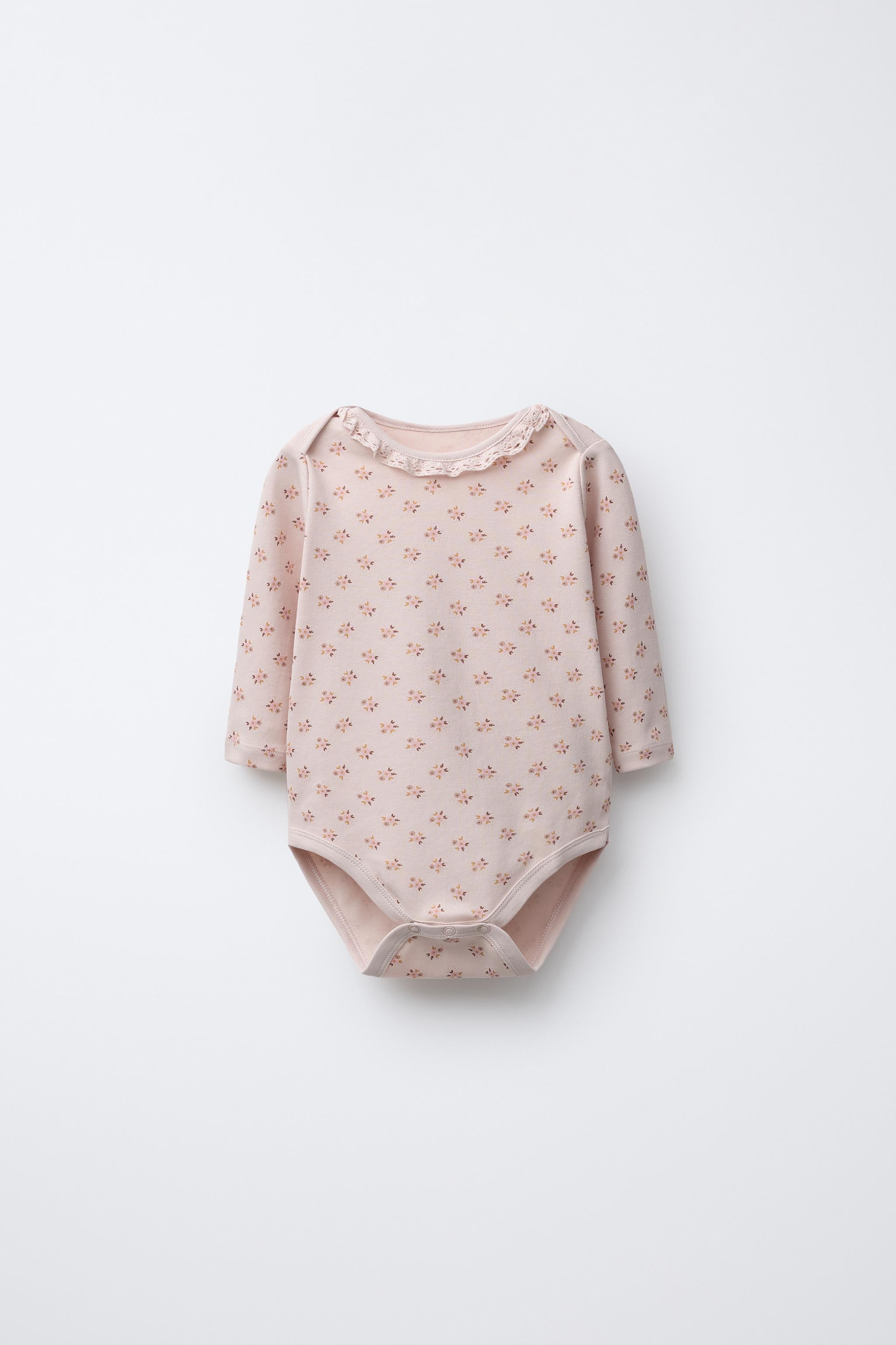 5-PACK OF FLORAL PRINT BODYSUITS