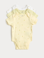 3 Pack Cotton Rich Bodysuits (6½lbs-3 Yrs)