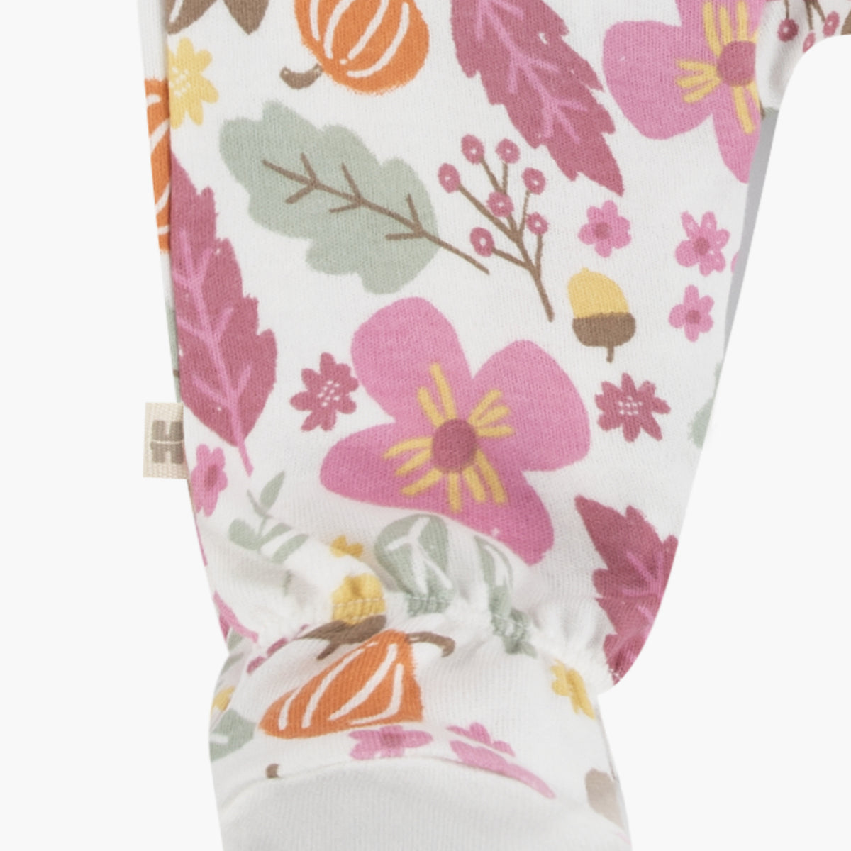 Huggies Floral Printed Long Sleeves Sleepsuit