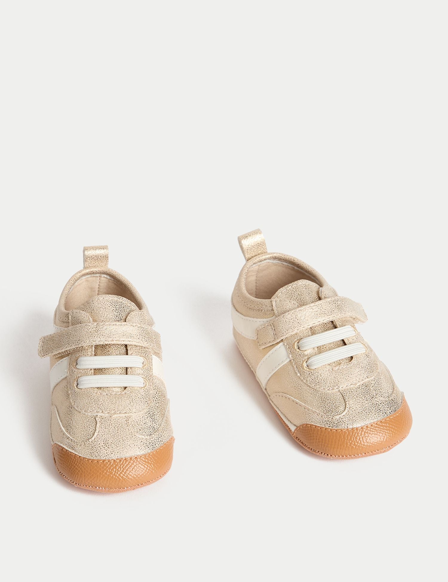 Baby Riptape Pram Shoes (0-18 Mths)