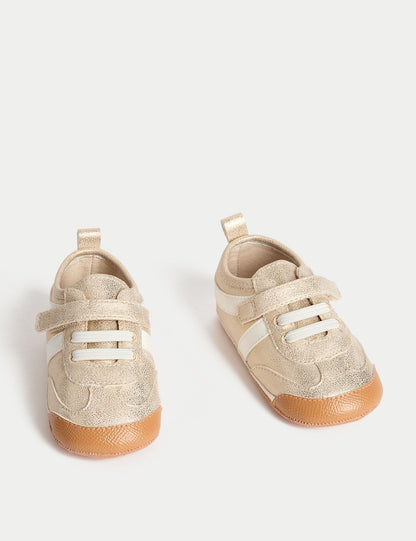 Baby Riptape Pram Shoes (0-18 Mths)