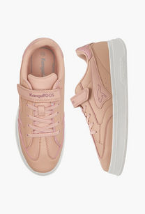 KangaROOS Kids Panelled Sneakers with Hook and Loop Closure-undefined-image-1