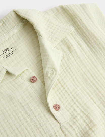 Triple Cloth Top And Short