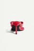 Toe heel sandal - RED / 35