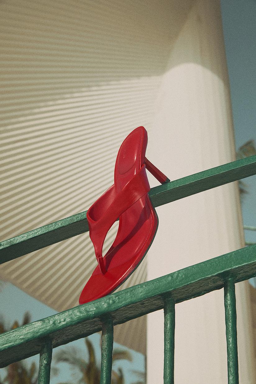Toe heel sandal