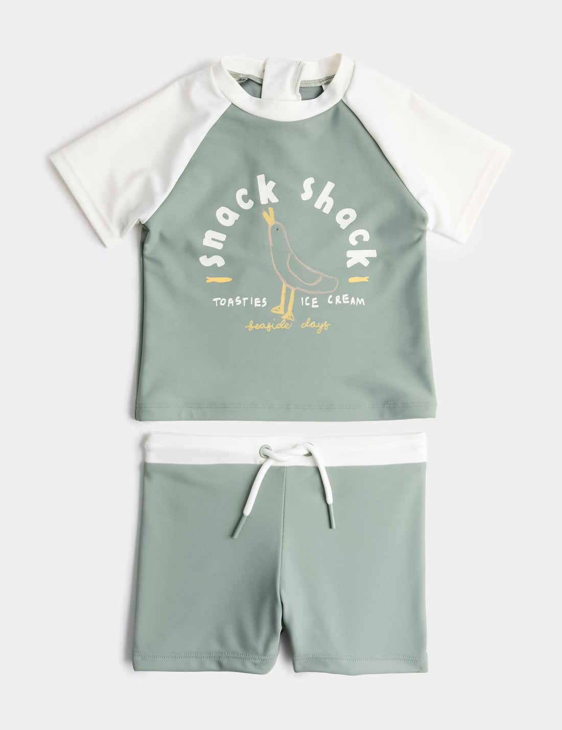 Seagull Swim Set (0-5 Yrs) - GREEN MIX / 12-18 Months