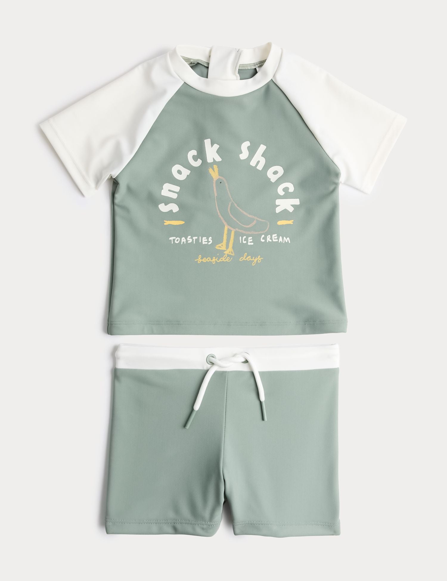 Seagull Swim Set (0-5 Yrs) - GREEN MIX / 12-18 Months