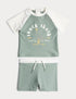 Seagull Swim Set (0-5 Yrs) - GREEN MIX / 12-18 Months