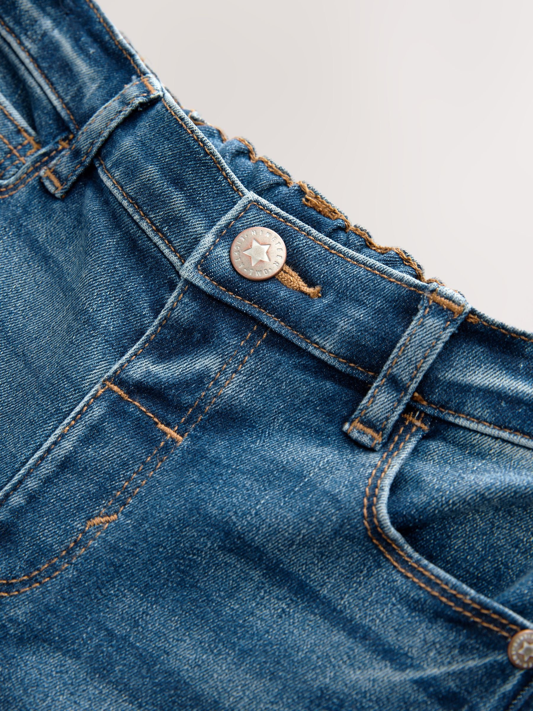 Mid Blue Denim Regular Fit Comfort Stretch Jeans (3mths-7yrs) - Size 3-6 Months (62-68cm)