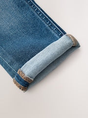 Mid Blue Denim Regular Fit Comfort Stretch Jeans (3mths-7yrs) - Size 3-6 Months (62-68cm)