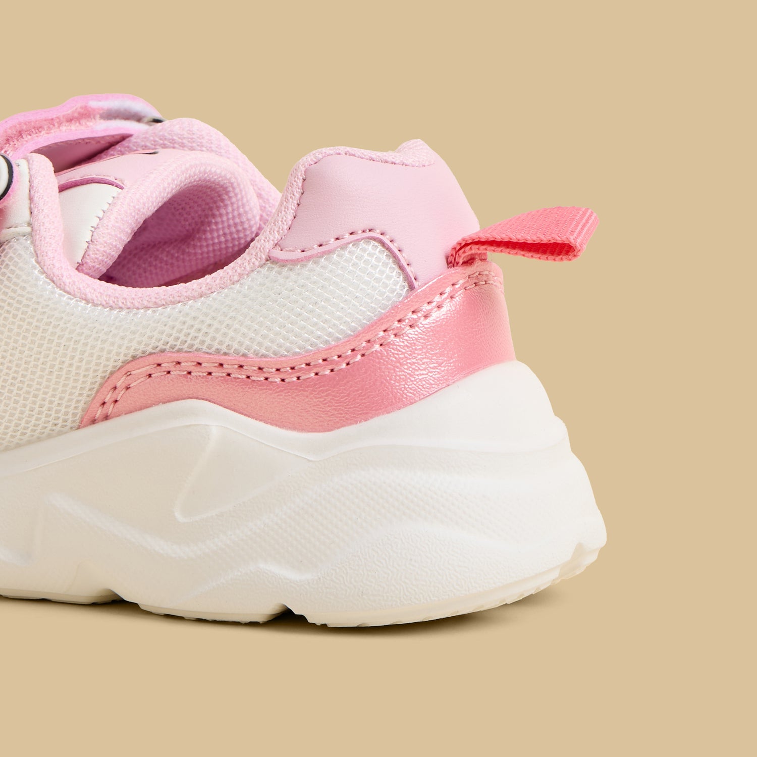 My Melody Applique Sports Shoes with Hook and Loop Closure