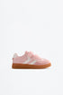 Hummel suede corduroy sneaker - PINK / 20